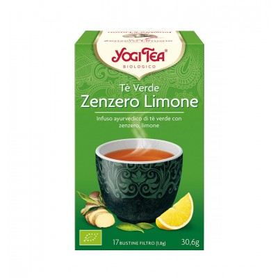 Yogi Tea Tè Verde Zenzero e Limone