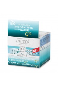 Lavera Basis sensitiv - Anti Age Crema notte Q10