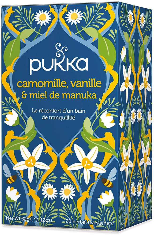 Pukka Chamomile vanilla & manuka honey