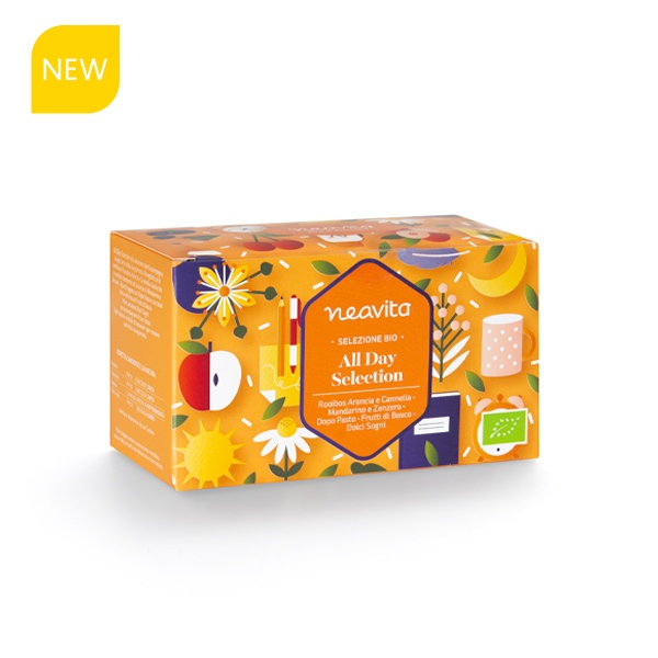 Neavita Selezione Infusi e Tisane in Filtro BIO All Day Selection