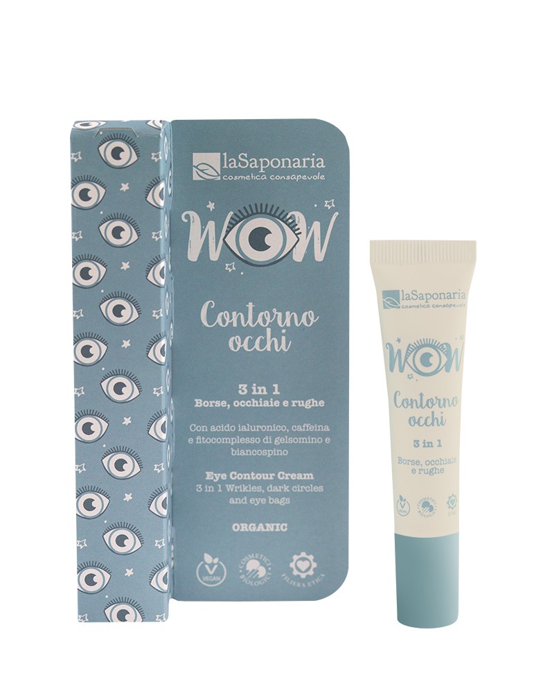 La Saponaria Crema contorno occhi 3 in 1 15ml