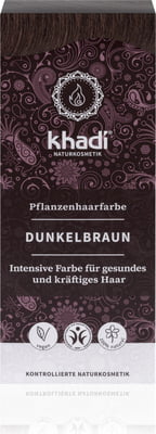 Khadi Tinta Vegetale - Castano Scuro 100g