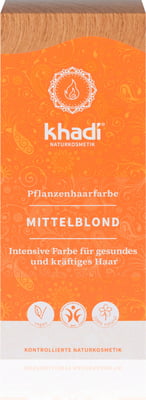 Khadi Tinta Vegetale - Biondo Medio (Miele) 100g