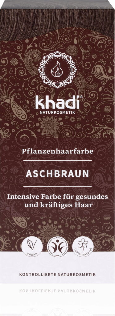 Khadi Tinta Vegetale - Castano Cenere 100g