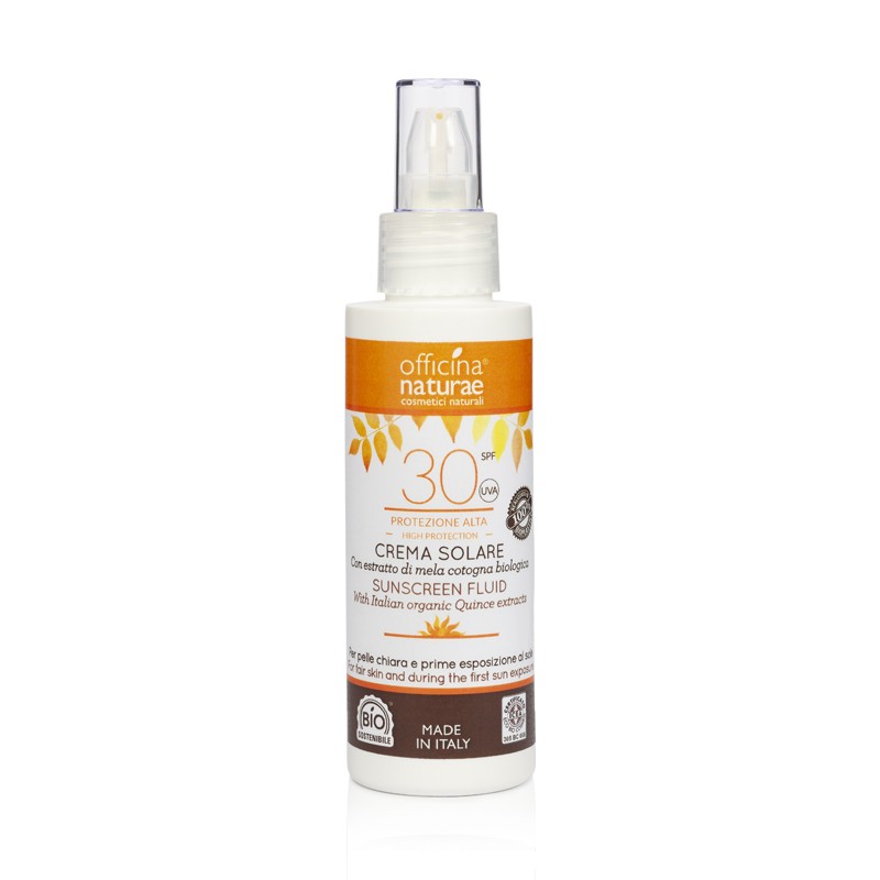 Officina Naturae Crema Solare SPF 50 Tubo in Alluminio