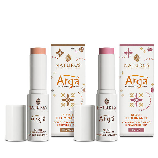 Nature's Argà Blush Illuminante - Pesca