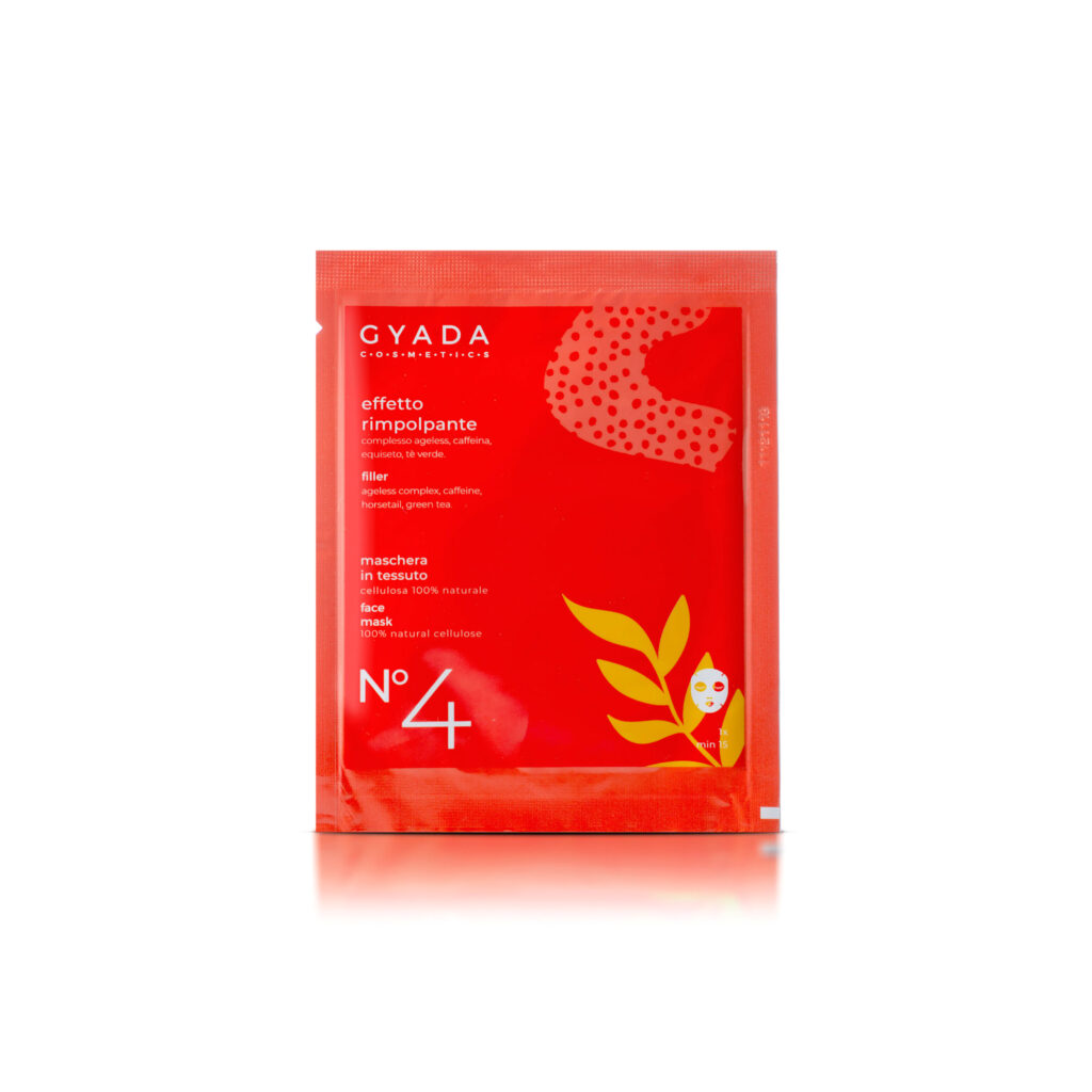 Gyada Cosmetics Maschera in Tessuto n. 4 - Effetto Rimpolpante