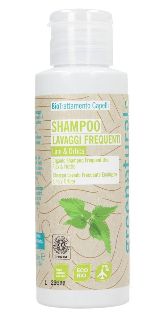 Green Natural Shampoo lavaggi frequenti - 100 ml