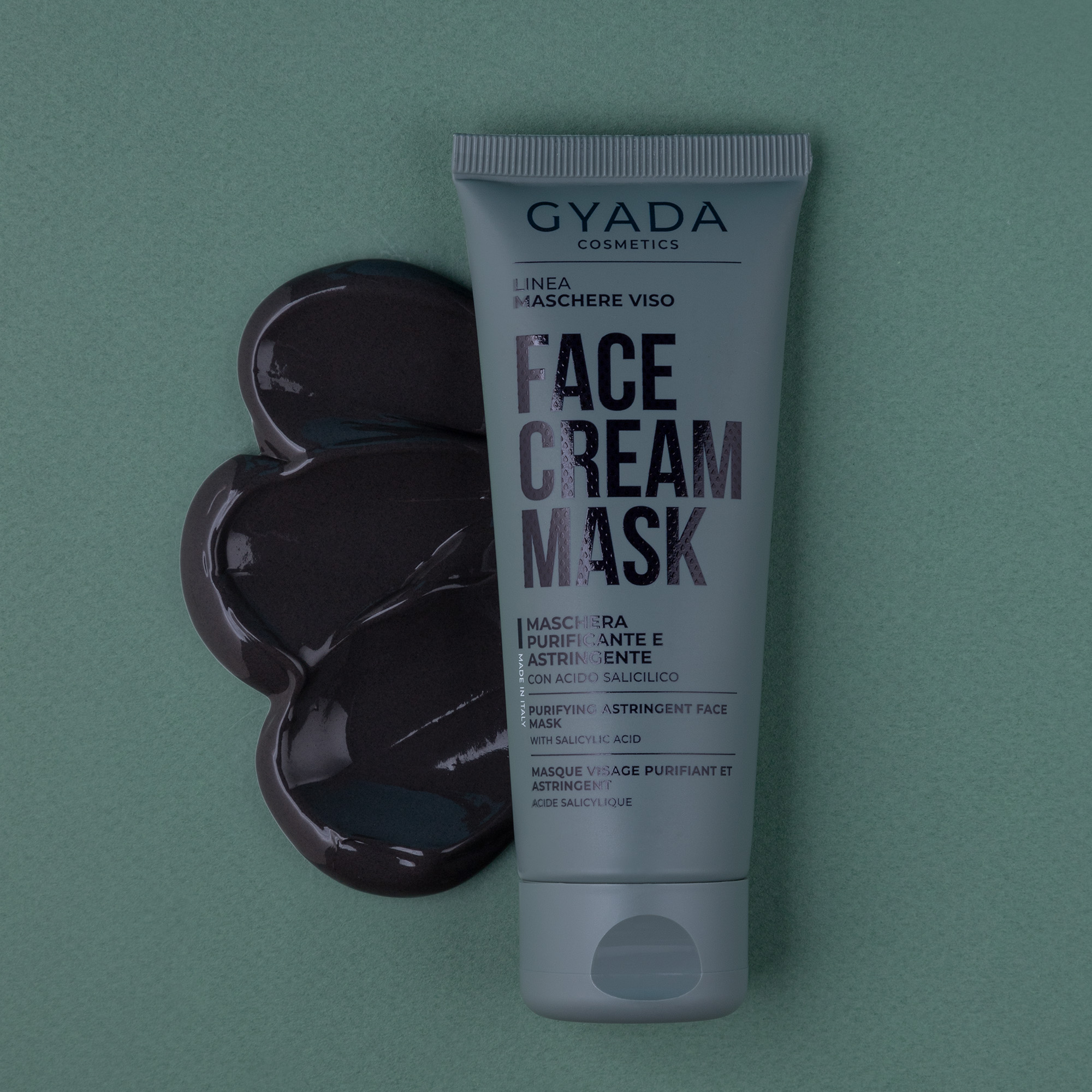 Gyada Cosmetics Maschera Viso Purificante e Astringente 75ml
