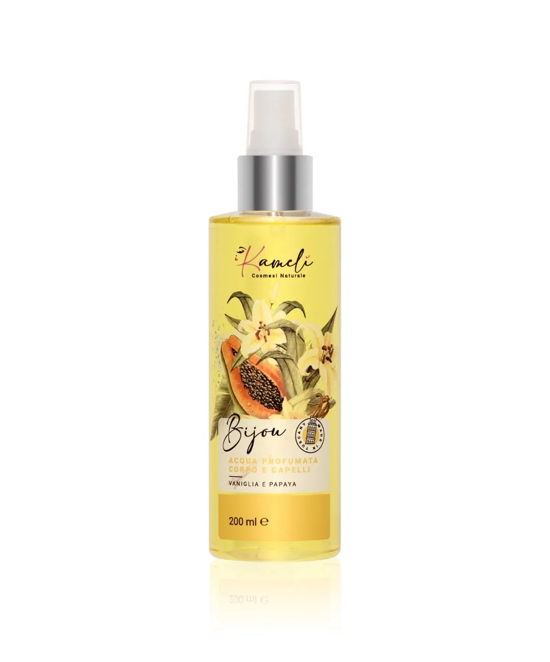 Kamelì Acqua Profumata Bijou Vaniglia e Papaya 100ml