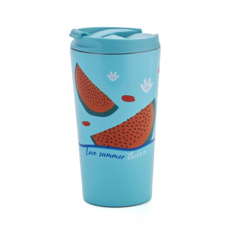 Neavita Urban Mug in acciaio Twice Azzurra