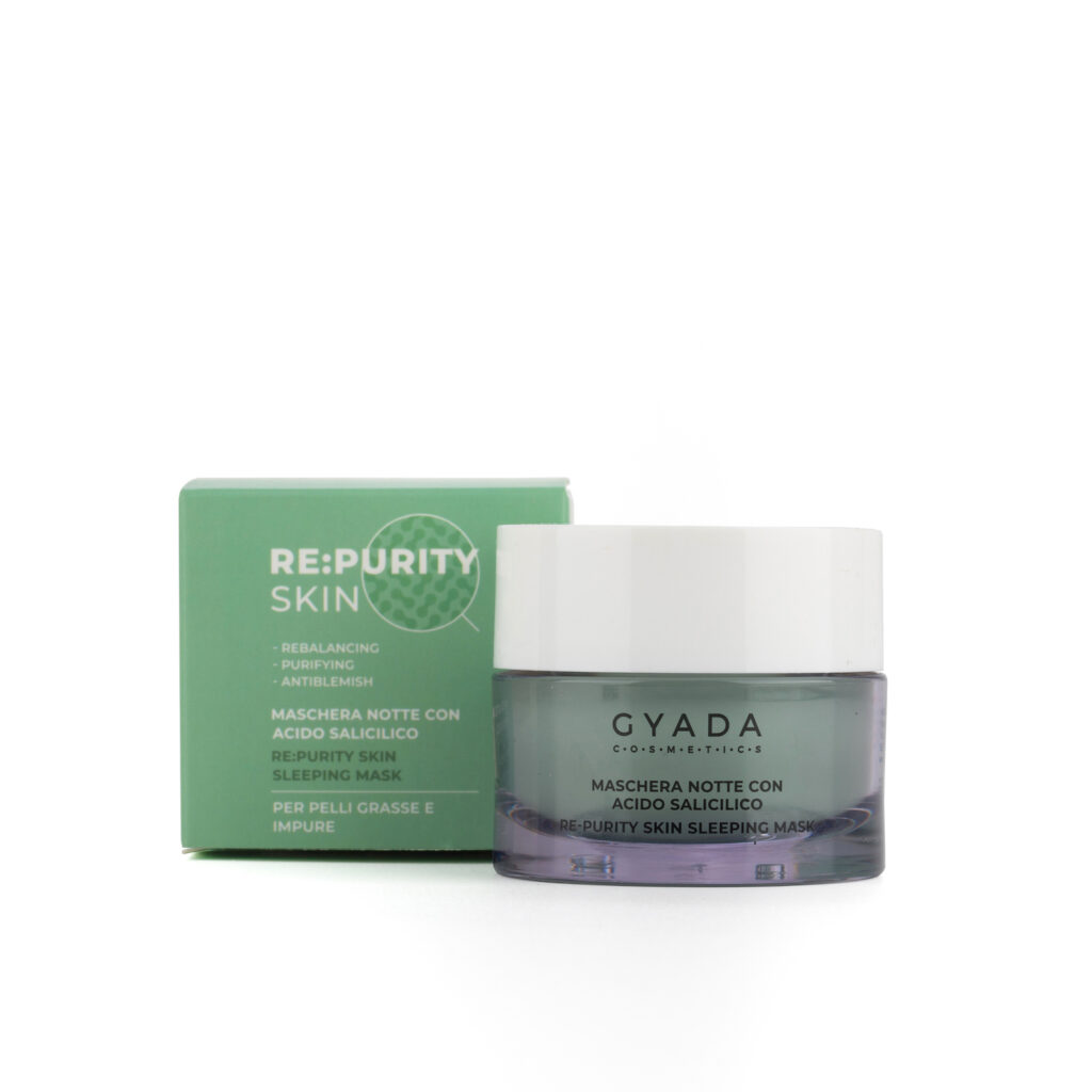 Gyada Cosmetics Re-Purity Skin Sleeping Mask - Maschera Notte con Acido Salicilico 50ml