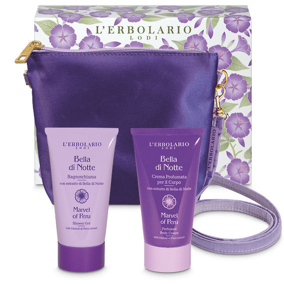 L'erbolario BELLA DI NOTTE Beauty Pochette con Tracolla Piccole Meraviglie