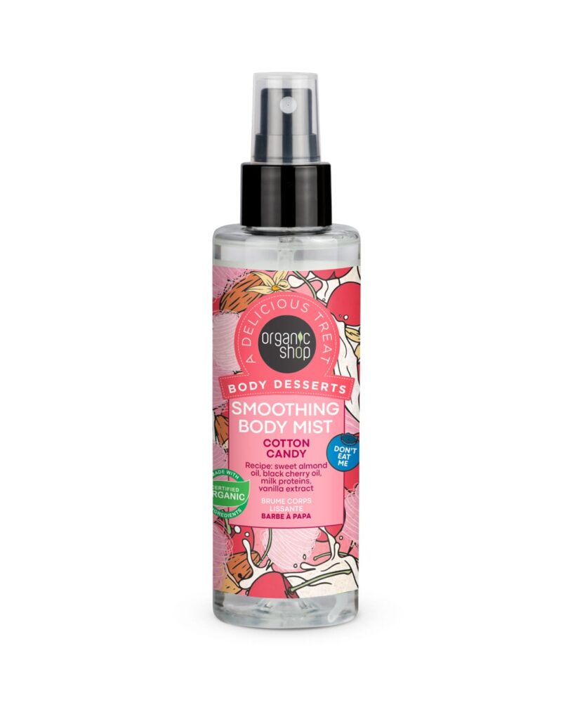 Organic Shop Body Mist Zucchero Filato 200 ml