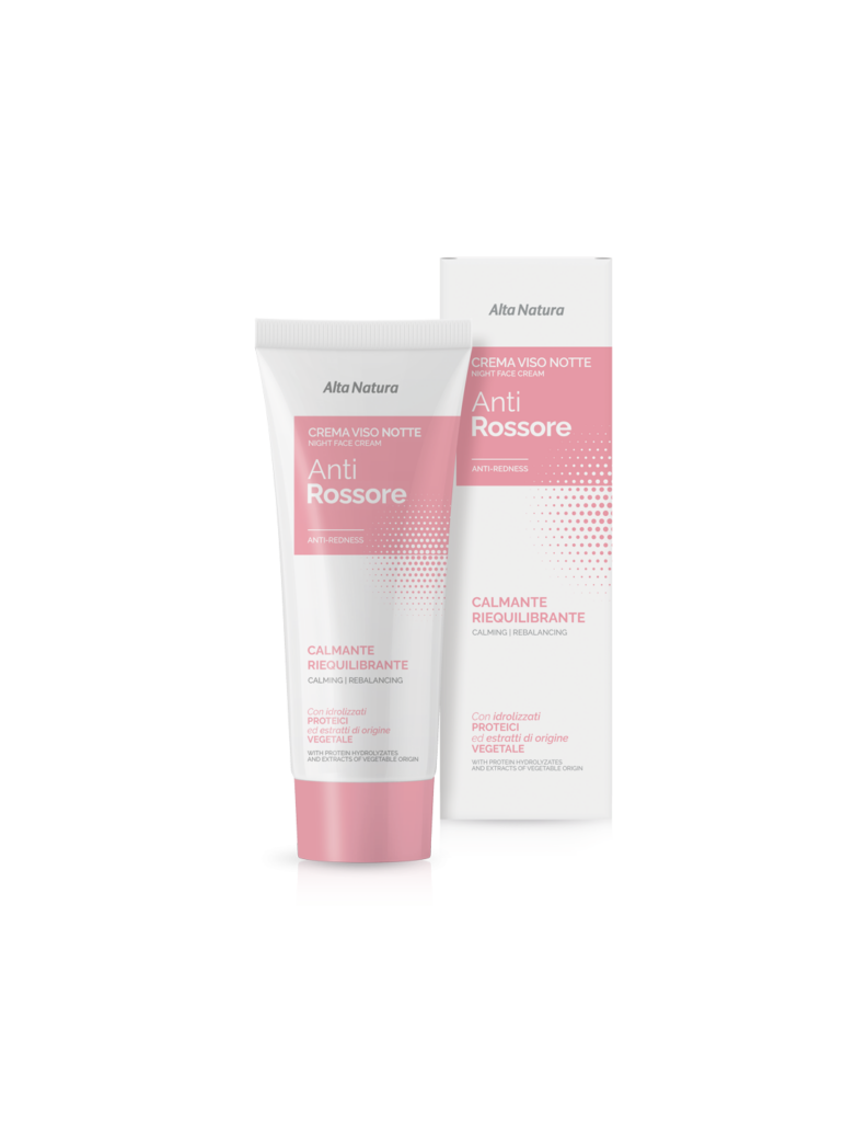 Alta Natura Crema Viso Antirossore Notte calmante 50 ml