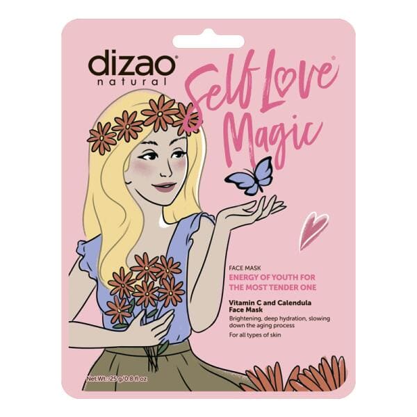 Dizao Maschera Viso SELF LOVE MAGIC - Vitamina C e Calendula