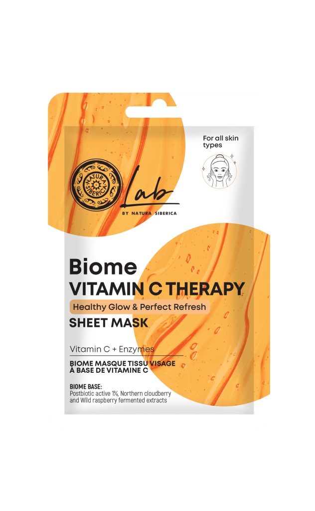 Natura Siberica Biome Maschera Viso Vitamina C