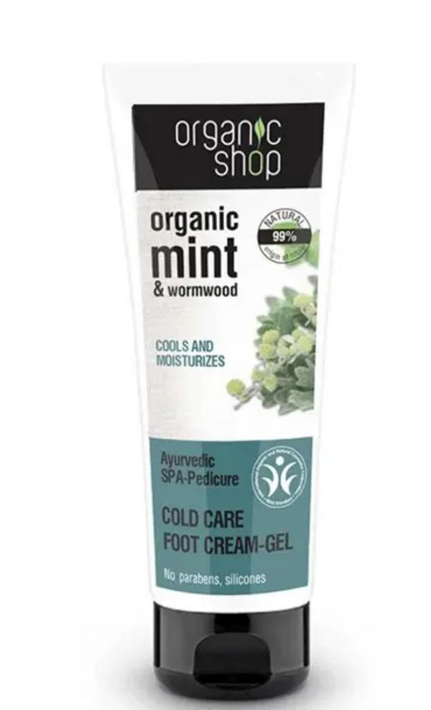 Organic Shop Crema  Piedi Menta e Artemisia 75 ml