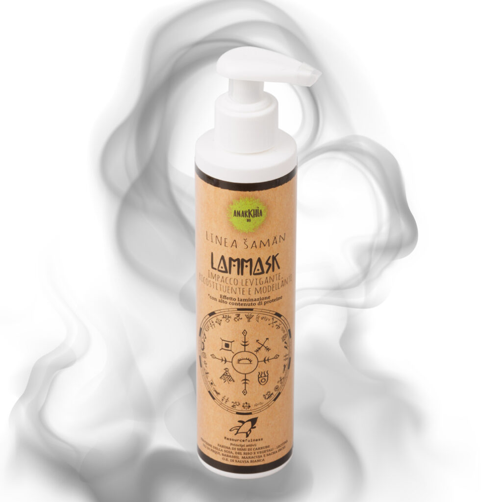 Anarkhia Bio LAMMASK - Impacco Levigante Modellante Proteico 200 ml