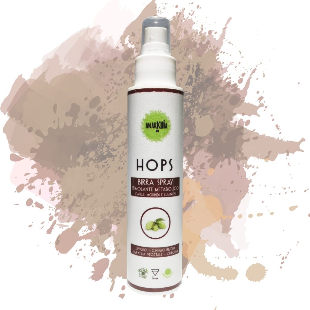 Anarkhia Bio Lozione Birra Spray stimolante e anticrespo 100ml