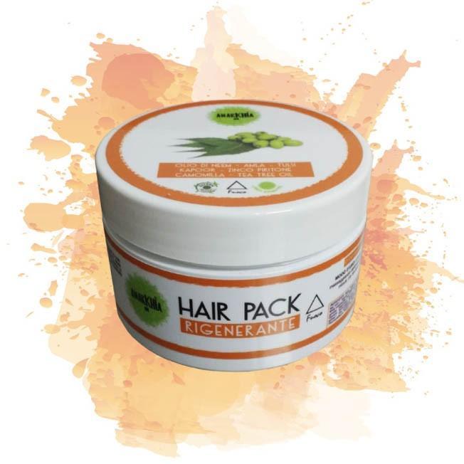 Anarkhia Bio Hair Pack Impacco Rinvigorente e Riequilibrante 200ml