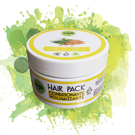 Anarkhia Bio Hair Pack Impacco Volumizzante e Condizionante 200ml