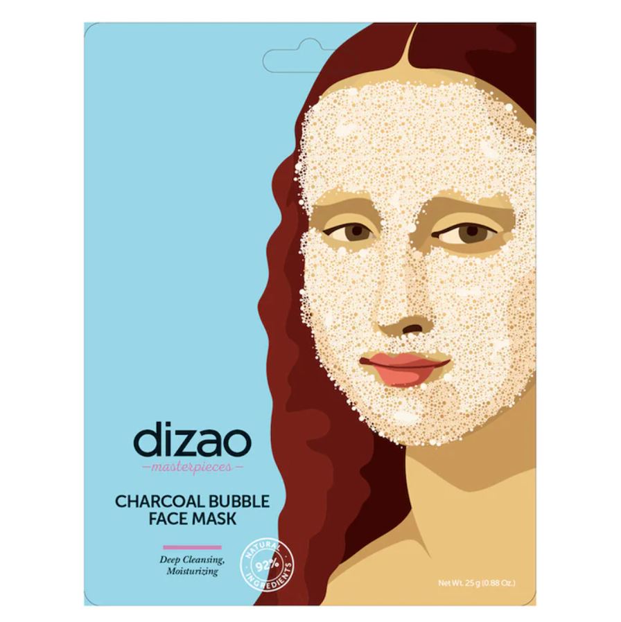 Dizao Maschera Viso Bubble al Carbone