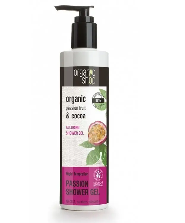 Organic Shop Gel doccia Idratante Maracuja e Burro di Cacao 280ml