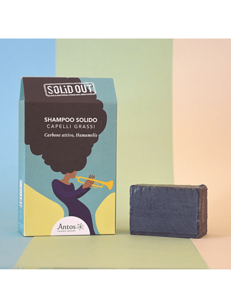 Antos Solid Out - Shampoo Solido Purificante Capelli Grassi