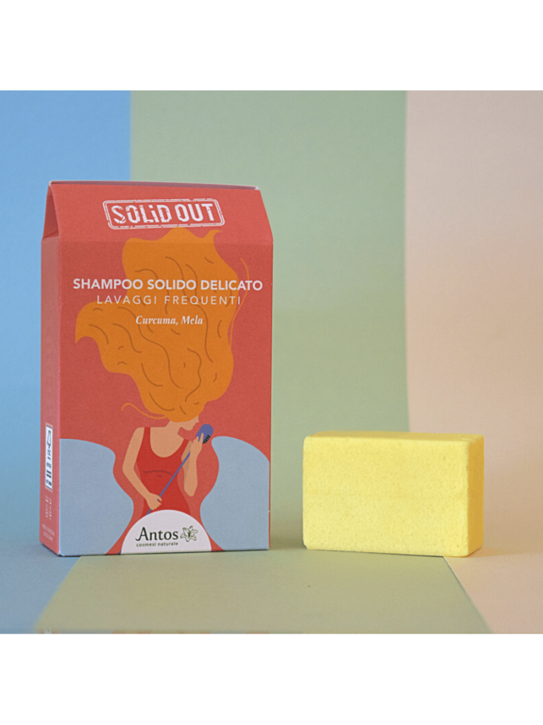 Antos Solid Out - Shampoo Solido Delicato Lavaggi Frequenti