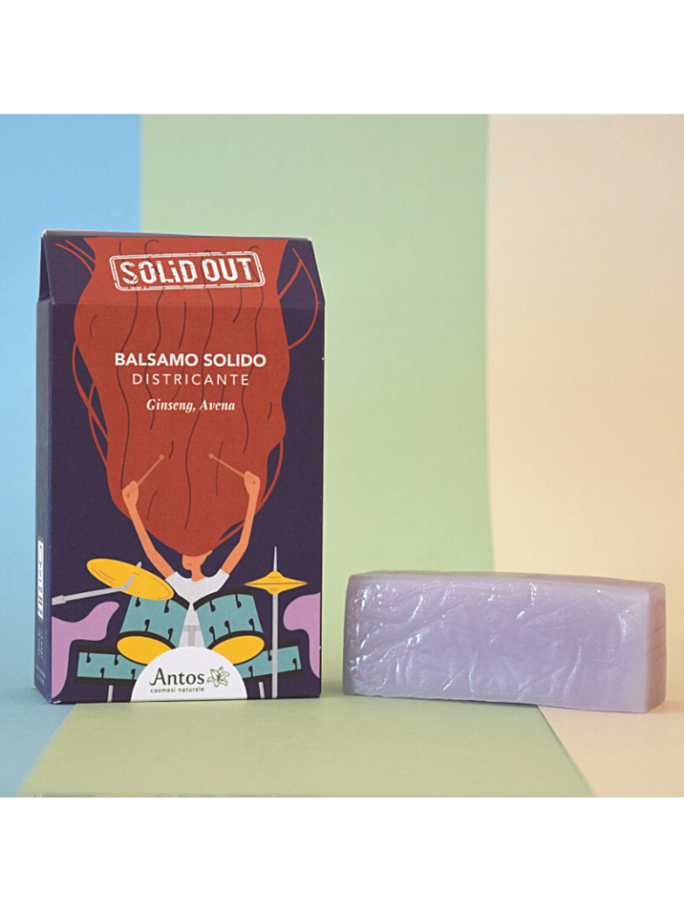 Antos Solid Out - Balsamo Solido Districante Ginseng e Avena