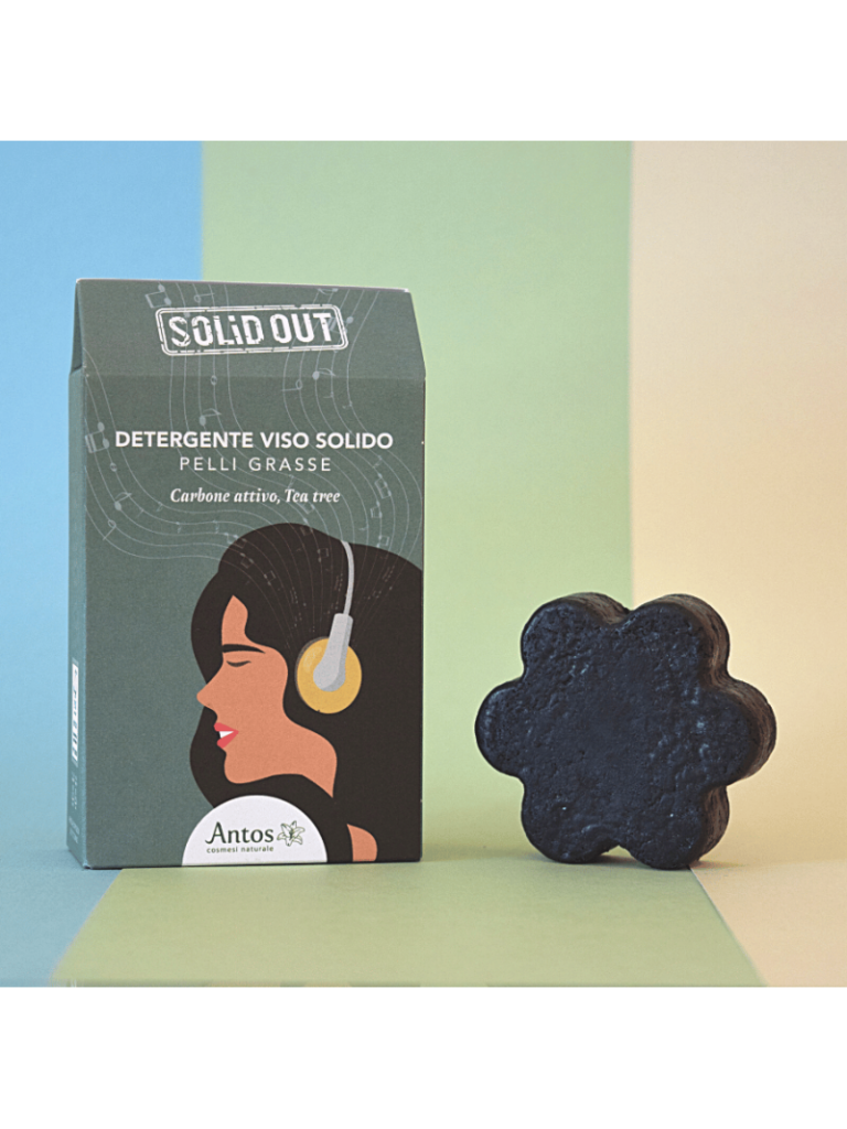 Antos Solid Out - Detergente Solido Viso per Pelle Grassa