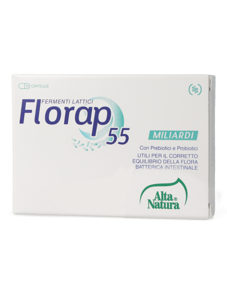 Alta Natura FLORAP 55 MLD 10 CPS DA 500 MG
