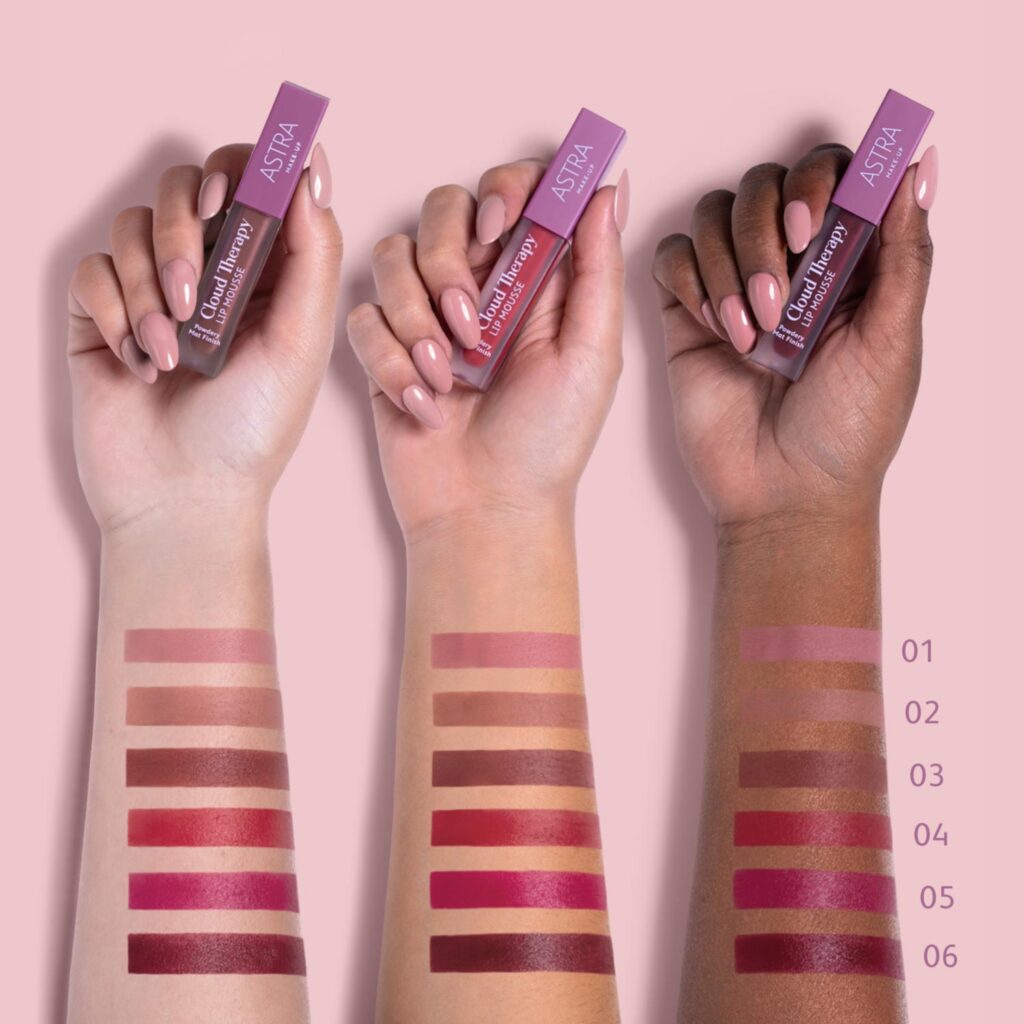 Astra Cloud Therapy Lip Mousse - Rossetto Liquido Finish Soft Mat 01 Cotton Candy