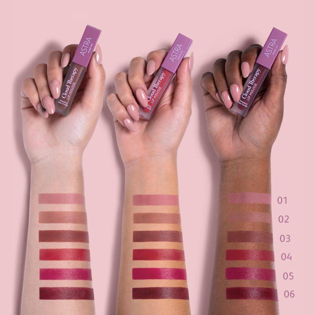 Astra Cloud Therapy Lip Mousse - Rossetto Liquido Finish Soft Mat 03 Fluffy Loop