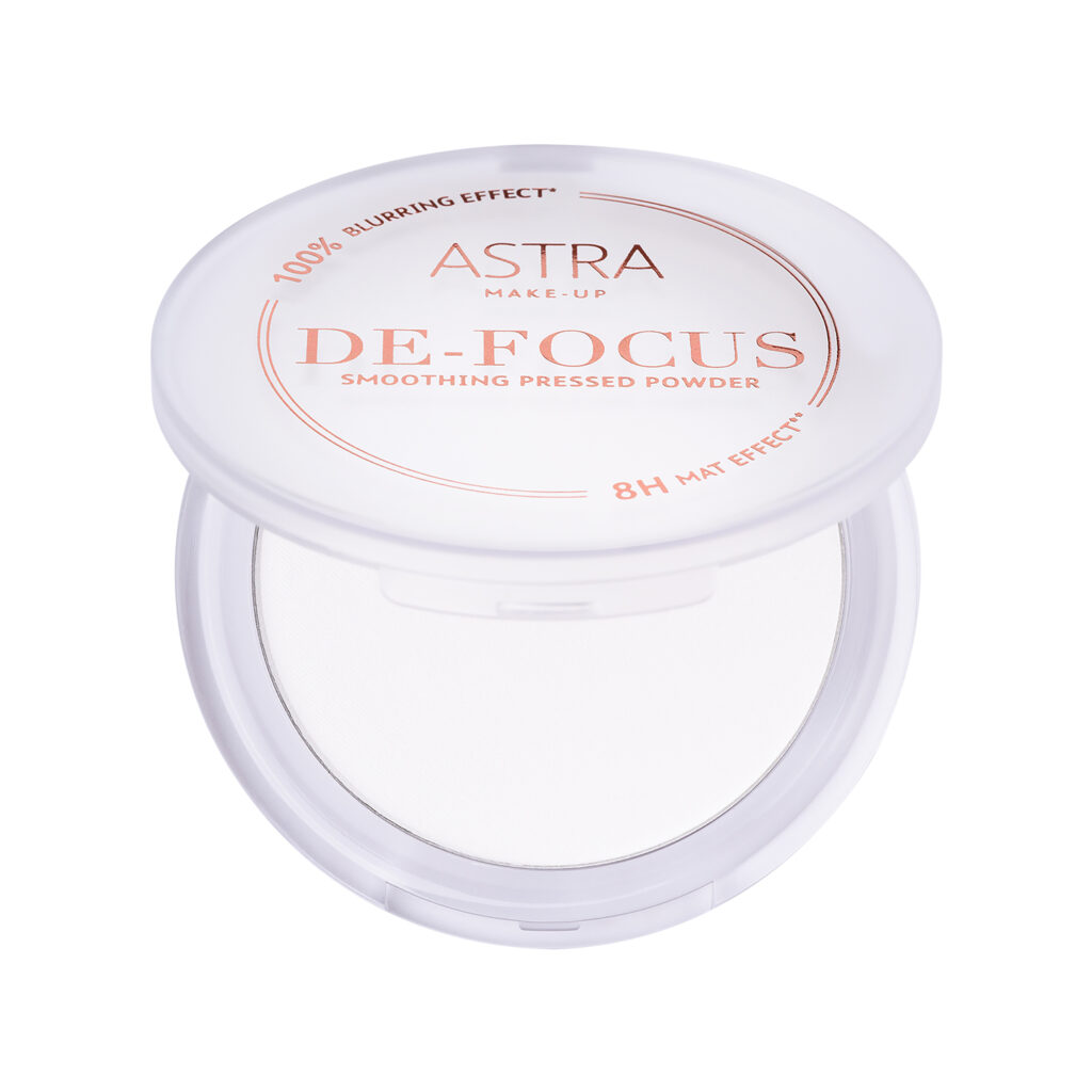 Astra DE-FOCUS Cipria Compatta Levigante/Correttiva - 01 Translucent Blur