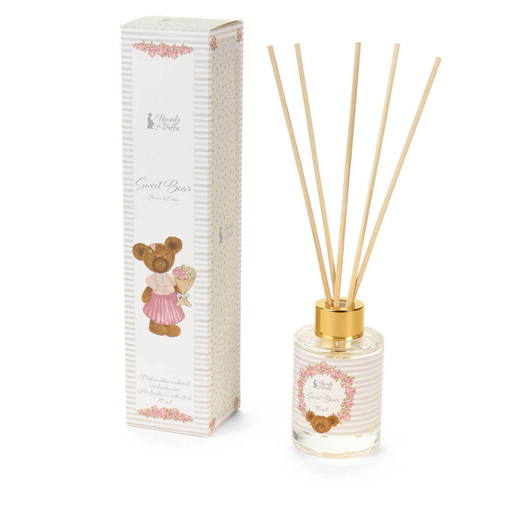 Nuvole di Stoffa Diffusore Bastoncini Sweet Bear 70 ml