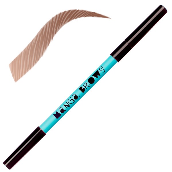 Neve Cosmetics Matita sopracciglia Manga Brows Warm blonde & Soft brown
