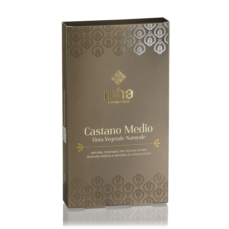 ISHA Cosmetics Castano Medio – Tinta Vegetale Naturale