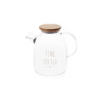 Nuvole di Stoffa Teiera Vetro Borosilicato TIME FOR TEA 1800 ml