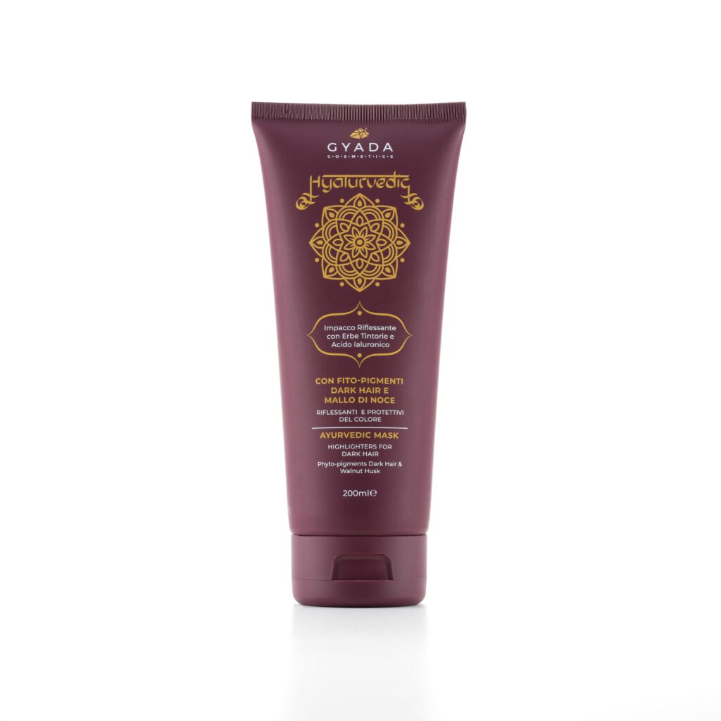 Gyada Cosmetics Hyalurvedic Impacco Ayurvedico Riflessante Dark Hair 200ml
