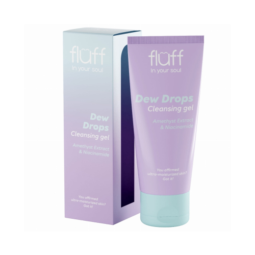 Fluff Gel Detergente Viso Idratante - Ametista e Niacinamide 100ml