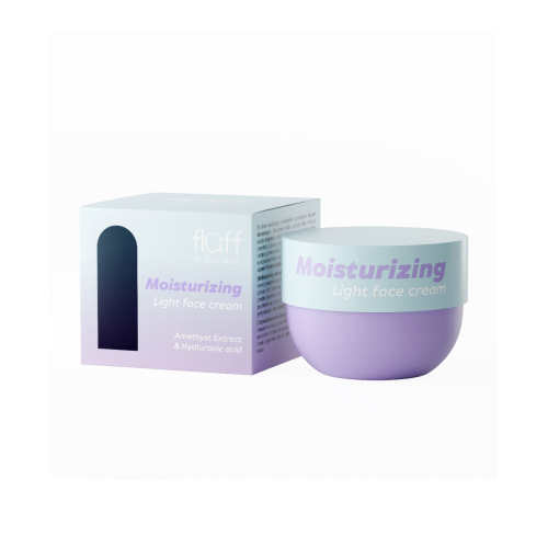 Fluff Crema Viso Idratante - Ametista e Niacinamide 50ml