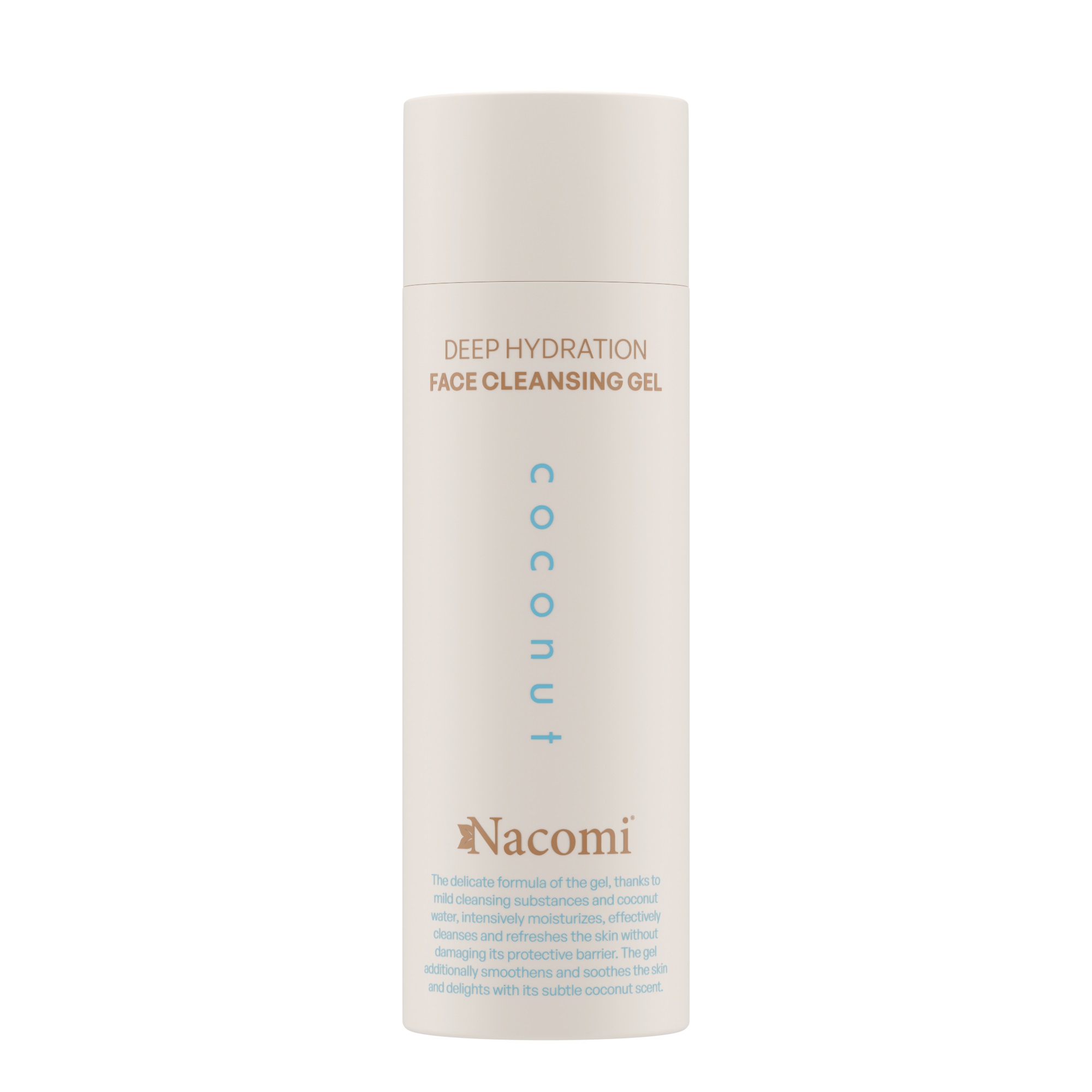 Nacomi Gel detergente viso Idratante Cocco - 140 ml