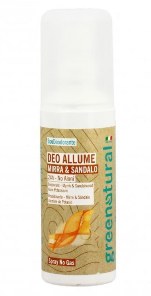 Green Natural Deodorante Spray Mirra e Sandalo - 100 ml