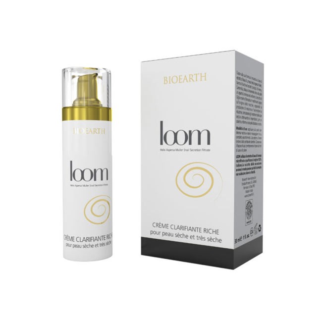 Bioearth Loom Crema Ricca Schiarente Macchie alla bava di lumaca - 30 ml