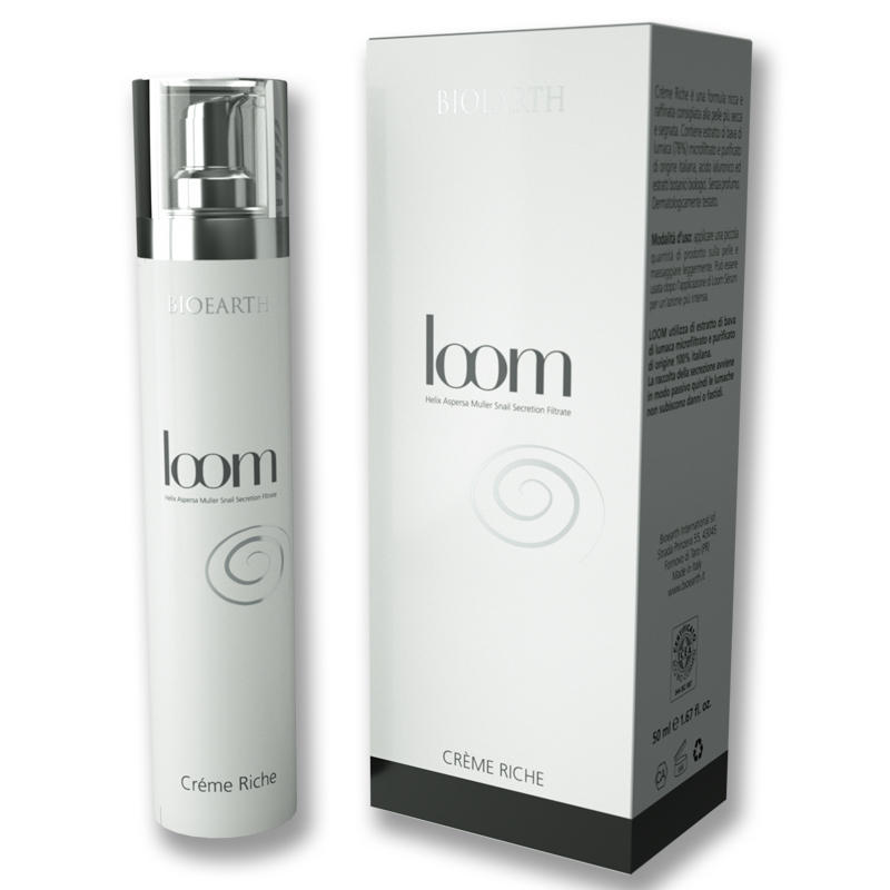 Bioearth Loom Crema Ricca alla bava di lumaca - 50 ml