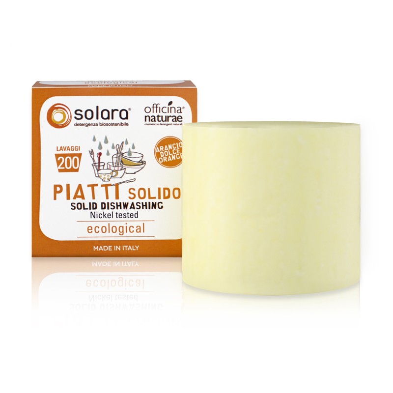 Officina Naturae Solara Piatti Solido all'Arancia Dolce 80gr