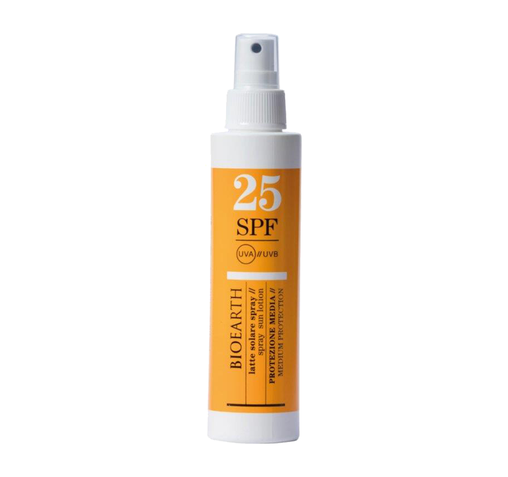 Bioearth Sun Body Latte Solare Spray SPF25 150ml