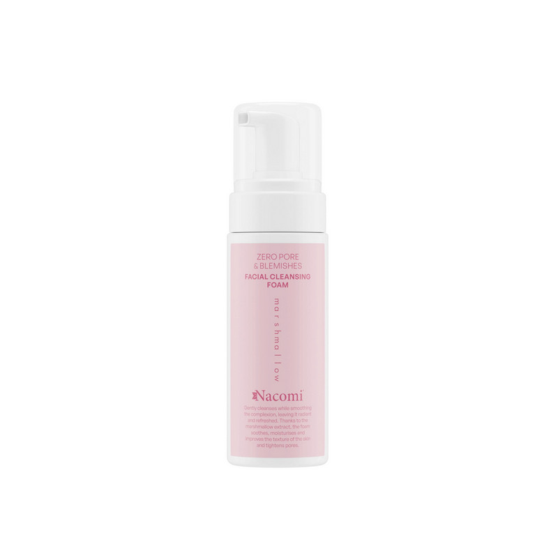 Nacomi Marshmallow Mousse Detergente viso zero pori ed imperfezioni - 150 ml